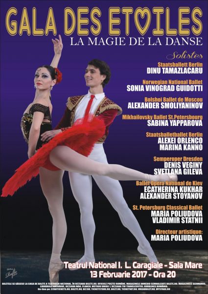 Poster eveniment Gala Stelelor Baletului