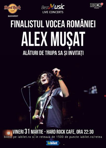 Poster eveniment Alex Mușat & Band