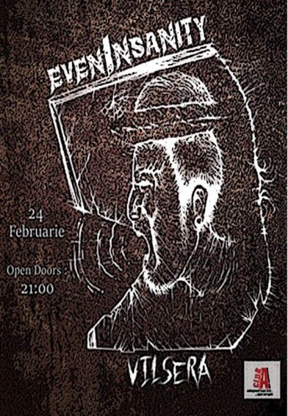 Poster eveniment Concert evenInsanity și Vilsera