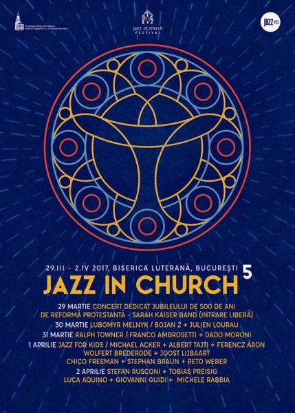 Poster eveniment Jazz in Church Festival 2017