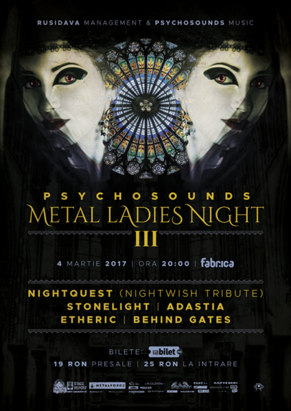 Poster eveniment Psychosounds Metal Ladies Night