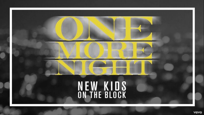 Coperta single New Kids On The Block One More Night