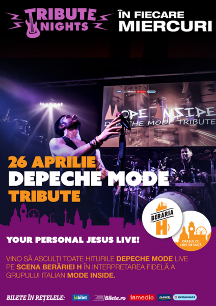 Poster eveniment Depeche Mode - Tribute