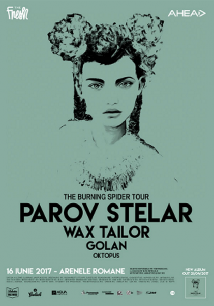 Poster eveniment Parov Stelar - The Burning Spider Tour