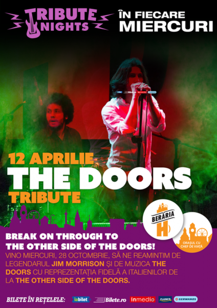 Poster eveniment The Doors Tribute