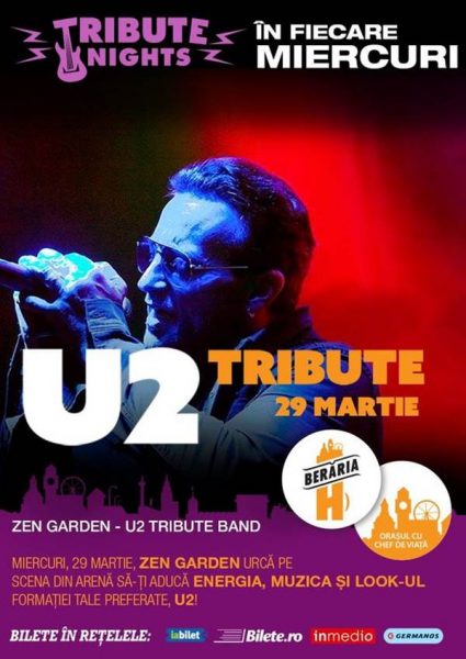 Poster eveniment U2 Tribute