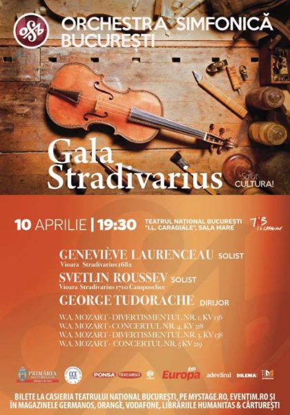Poster eveniment Gala Stradivarius