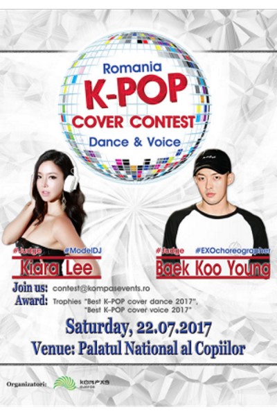 Poster eveniment România K-POP Cover Contest 2017