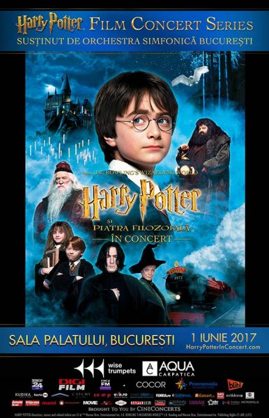 Poster eveniment Harry Potter și Piatra Filozofală - În Concert