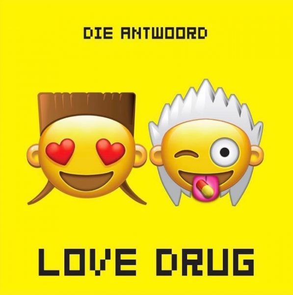 Coperta single Die Antwoord Love Drug