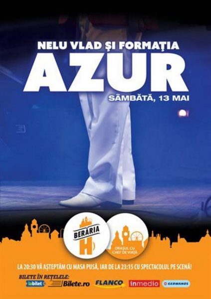 Poster eveniment Azur & Nelu Vlad