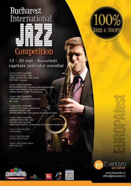 Poster eveniment Bucharest International Jazz Competition
