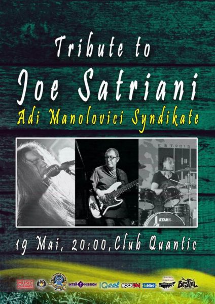 Poster eveniment Joe Satriani - Tribute