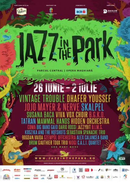 Poster eveniment Jazz in the Park 2017