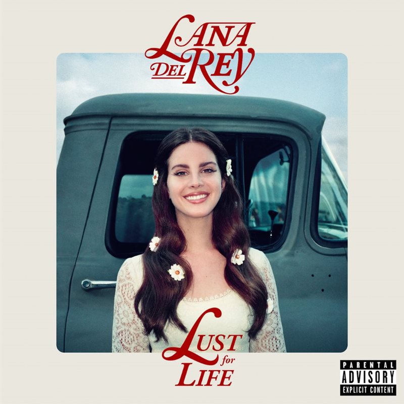 Lana Del Rey - Lust For Life (copertă album)