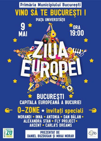 Poster eveniment Ziua Europei