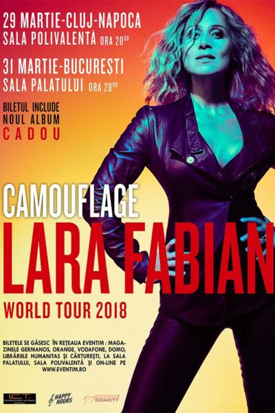 Poster eveniment Lara Fabian - Camouflage