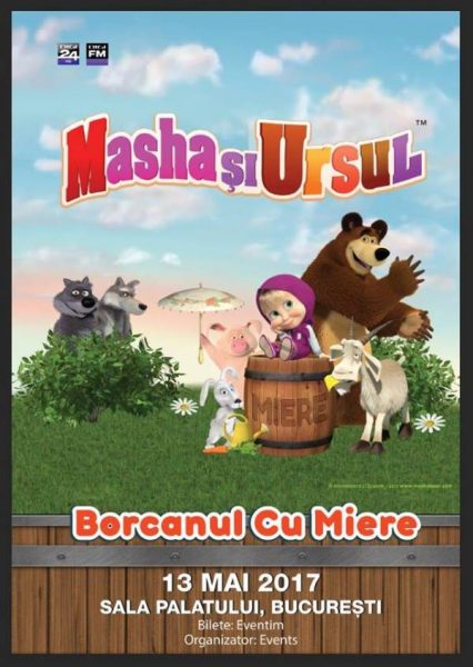 Poster eveniment Masha și Ursul