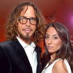 Chris Cornell împreună cu soția sa, Vicky