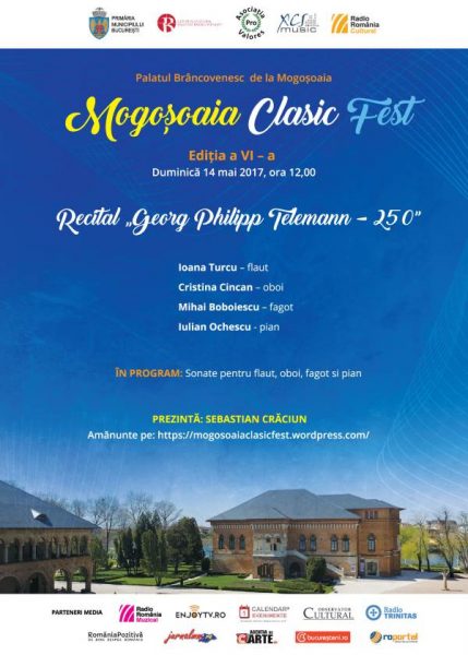 Poster eveniment Mogoșoaia ClasicFest