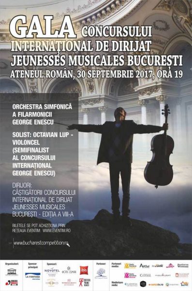 Poster eveniment Gala Concursului de Dirijat Jaunesses Musicales