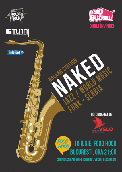 Poster eveniment Naked