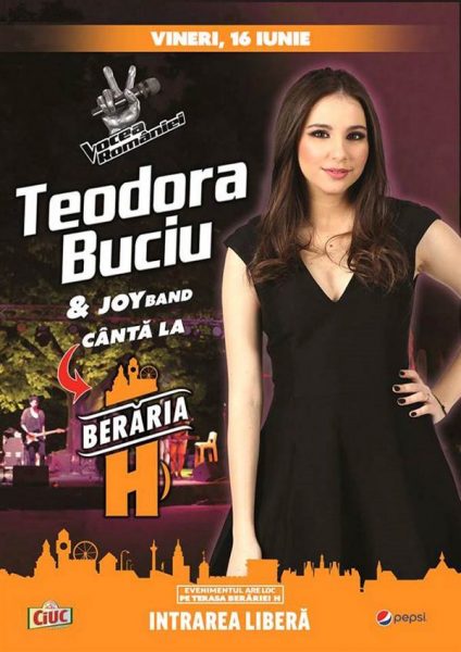 Poster eveniment Teodora Buciu