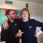 Single Ringo Starr Paul McCartney We're on the Road Again