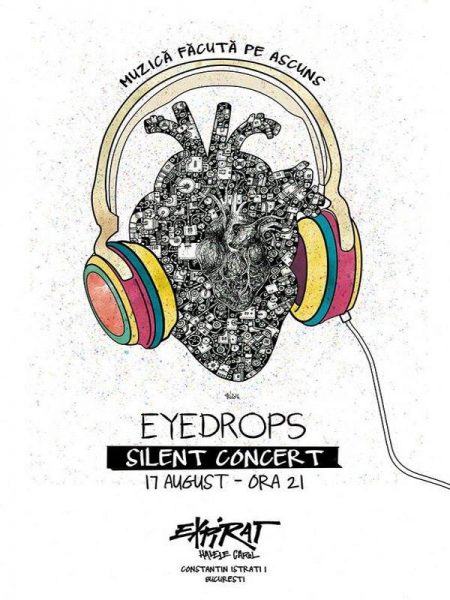 Poster eveniment Eyedrops - silent concert
