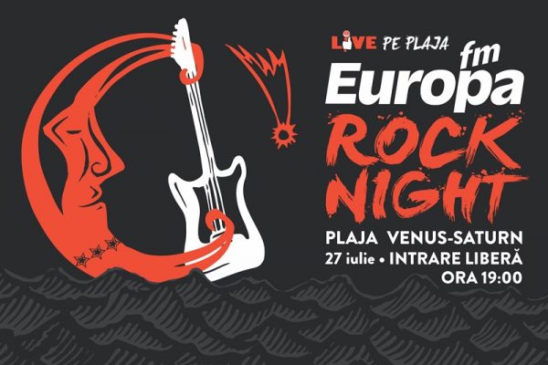 Seara rock la Europa Fm Live pe Plajă 2017