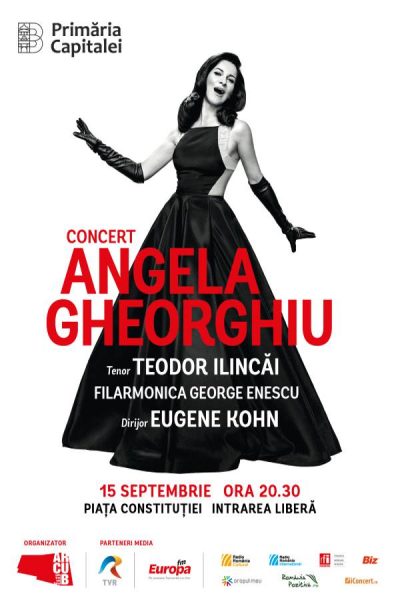 Poster eveniment Angela Gheorghiu