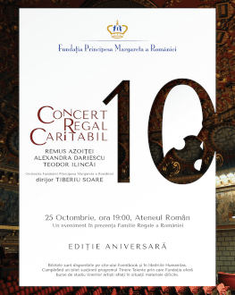 Poster eveniment Concert Caritabil Regal