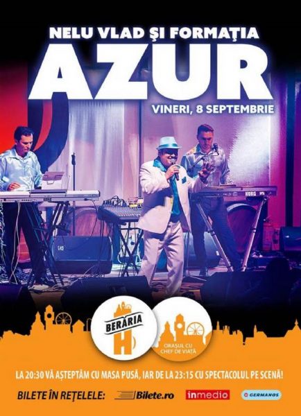Poster eveniment Nelu Vlad & Azur
