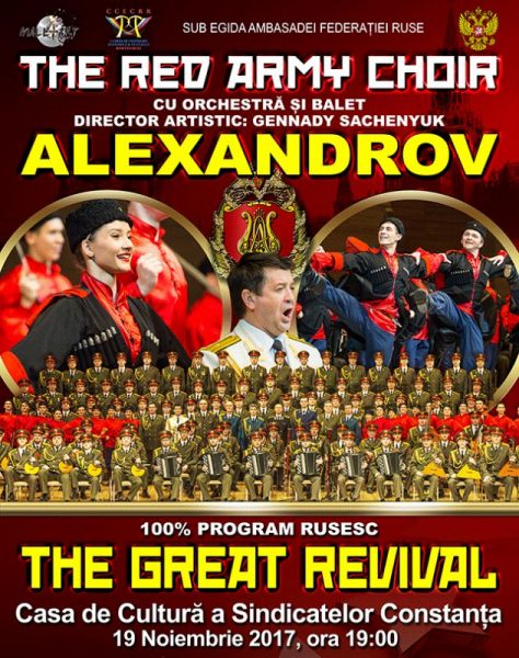 Poster eveniment SOLD-OUT The Red Army Choir