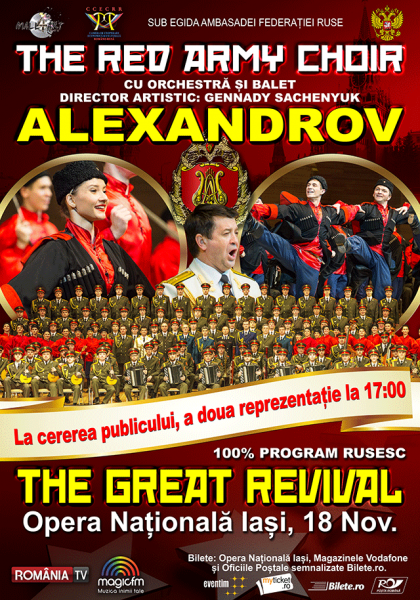 Poster eveniment The Red Army Choir
