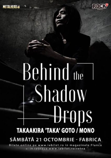 Poster eveniment Taka - Behind the Shadow Drops