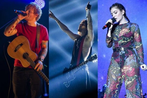 Ed Sheeran / Jared Leto / Lorde