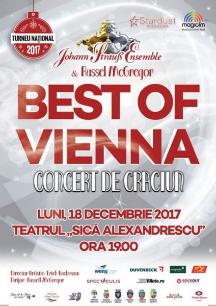 Poster eveniment Johann Strauss Ensemble - Best of Vienna
