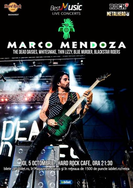 Poster eveniment Marco Mendoza