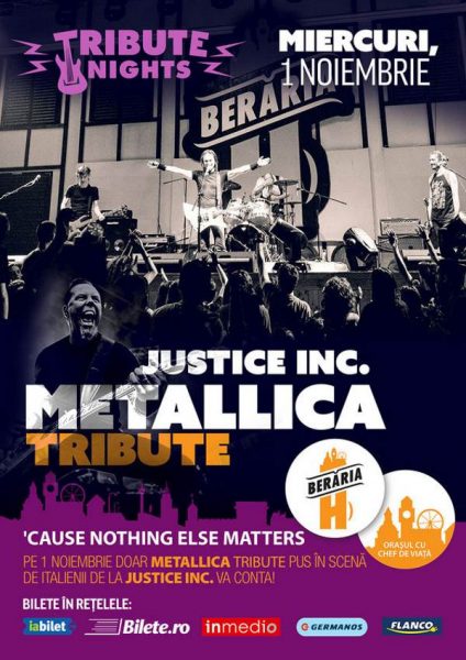 Poster eveniment Metallica Tribute