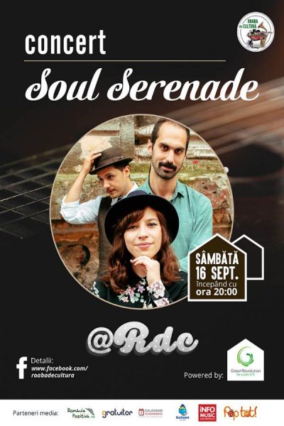 Poster eveniment Roaba de Cultură - Concert Soul Serenade