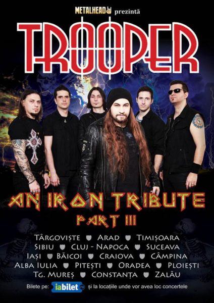 Poster eveniment Trooper - An Iron Tribute