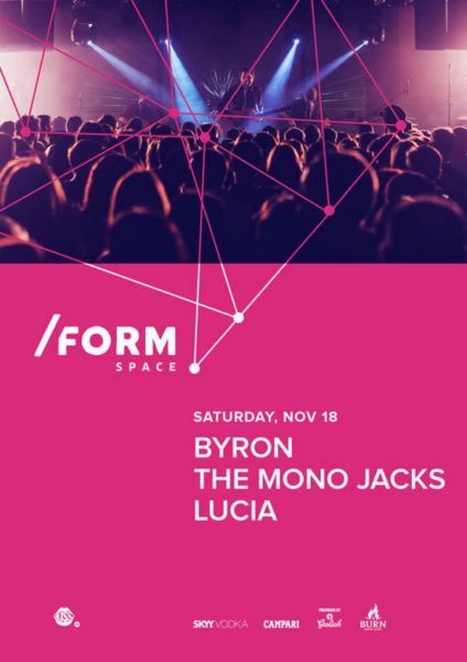 Poster eveniment byron / The Mono Jacks / Lucia