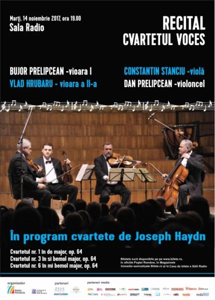 Poster eveniment Cvartetul Voices