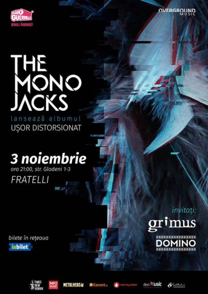 Poster eveniment The Mono Jacks - lansare album