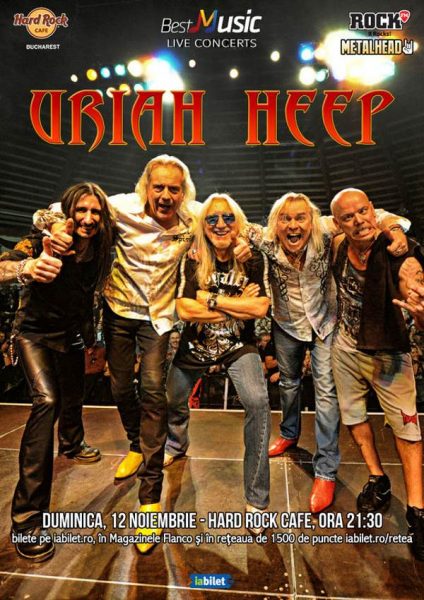 Poster eveniment Uriah Heep