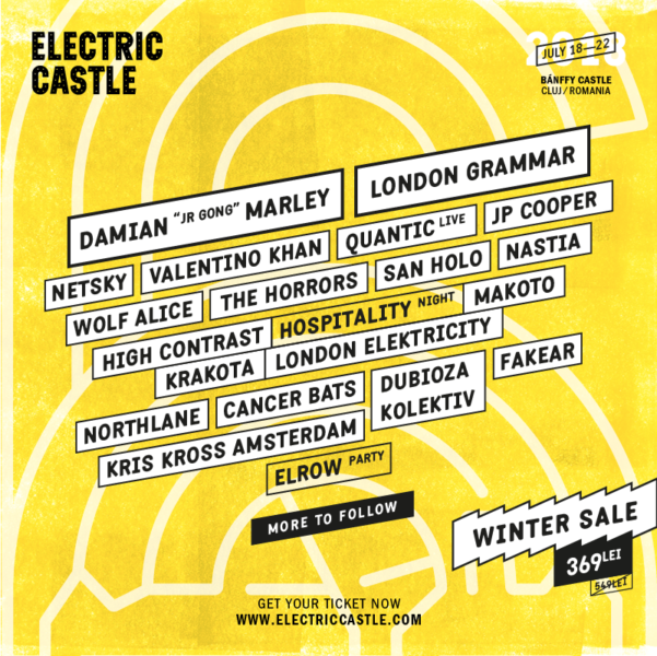 Poster eveniment Electric Castle Festival 2018