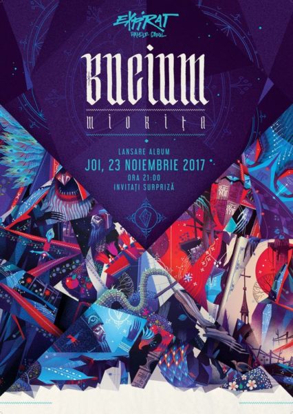 Poster eveniment Bucium - lansare album