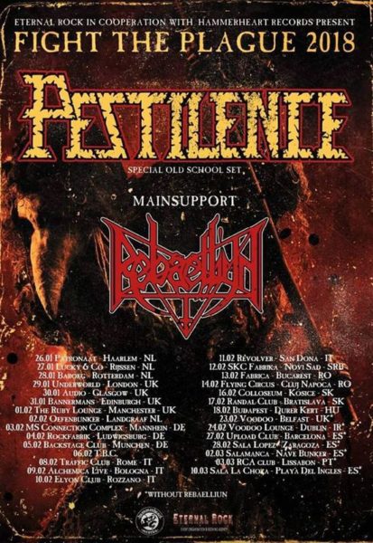 Poster eveniment Pestilence