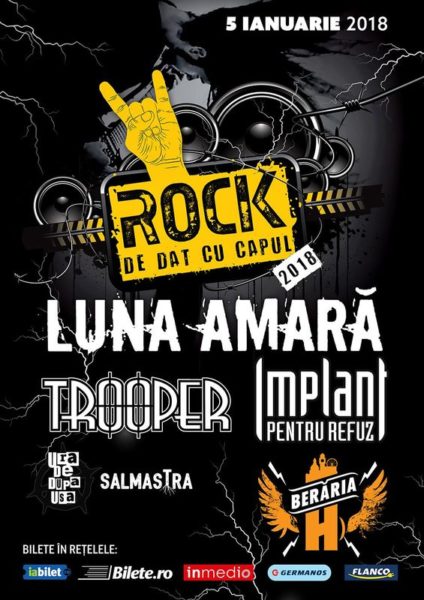 Poster eveniment Rock de Dat cu Capul